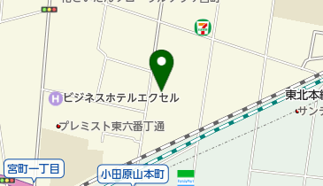 理容エンドウの地図画像