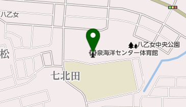 仙台市役所 泉区 コミュニティ・センター 八乙女コミュニティ・センターの地図画像