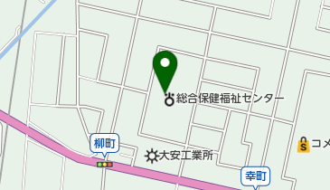 角田市医師会の地図画像