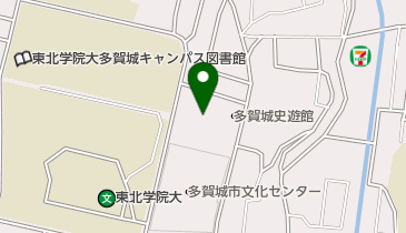 多賀城市役所 市民活動サポートセンターの地図画像