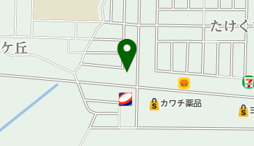 若松整骨院の地図画像