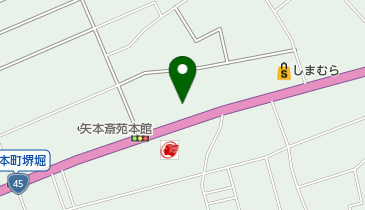 オーク動物病院の地図画像