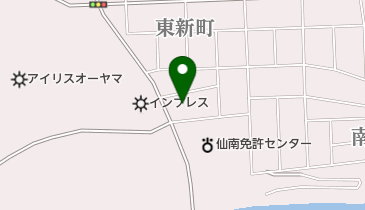 株式会社千坂 大河原店の地図画像