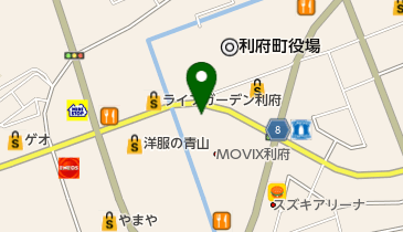 スタジオアミ利府館の地図画像