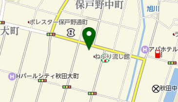 MOAインターナショナル秋田の地図画像