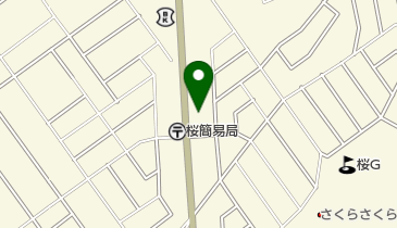 さくら冒険王学童保育クラブの地図画像