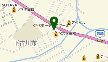 ベスト電器フレンドショップ能代店の地図画像
