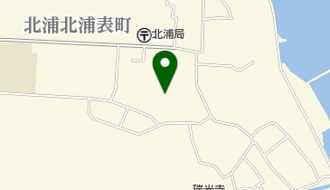 男鹿市 北浦公民館の地図画像