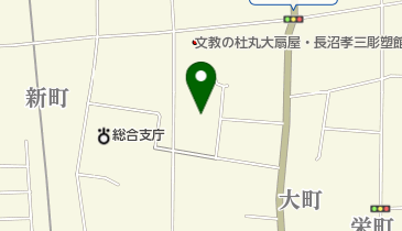 長井市役所 小桜館旧西置賜郡役所の地図画像