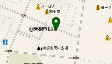 東根市役所 地域包括支援センター 中央の地図画像