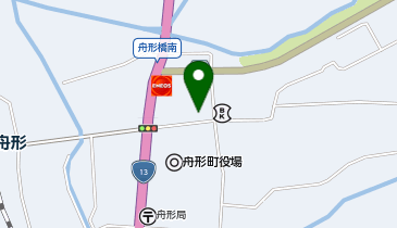 舟形町役場 中央公民館の地図画像