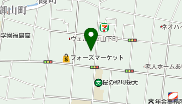 福島県弁護士会住宅紛争審査会の地図画像