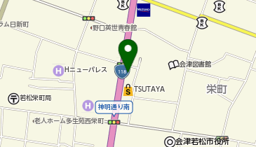 サロン・ド・シンの地図画像