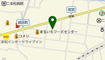 メガネの石沢の地図画像