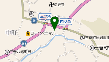 ファッションの店クラウンの地図画像