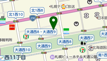 住友三井オートサービス株式会社 札幌支店 営業第一部の地図画像