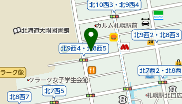 ヴァンティール・ナチュール・ヘアーの地図画像