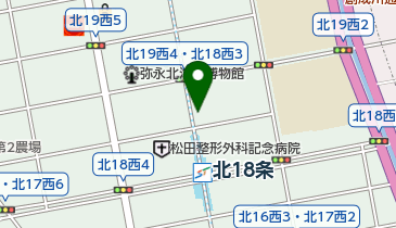 美容室パステル18の地図画像