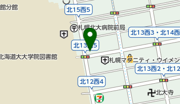 日本調剤 北大前薬局の地図画像