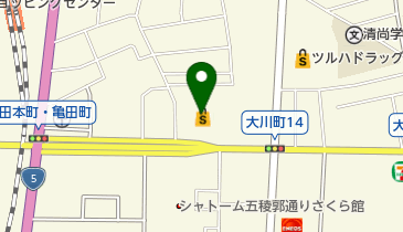 有限会社魚長 生鮮夢市場 八幡通り店の地図画像