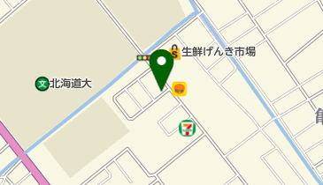 はらだ美容室の地図画像