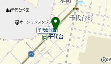 オオクワショップ函館の地図画像