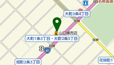 株式会社山口廉売店の地図画像