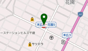 三友石油灯油事業部の地図画像