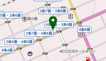 美容室花みずきの地図画像
