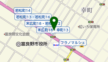 まるいち質店の地図画像