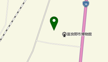 富良野市生涯学習センターの地図画像