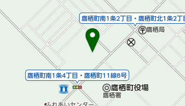 鷹栖町 鷹栖地区住民センターの地図画像