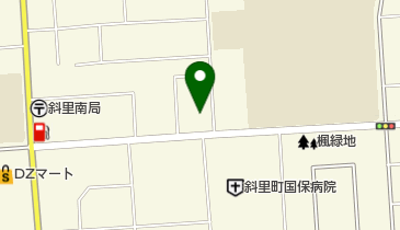 グリーンズカフェの地図画像