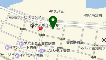 アオモリ・ダンス・アカデミーの地図画像