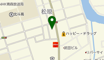 青森代行の地図画像