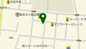 青森保健生活協同組合 本部の地図画像