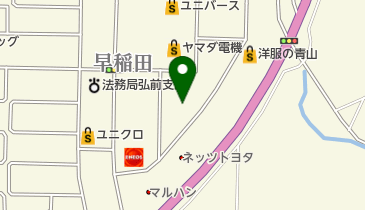 カーライフ城東の地図画像
