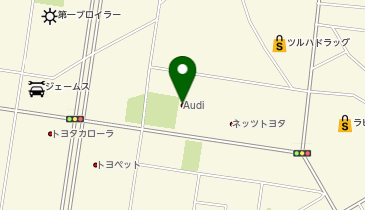 Audi八戸の地図画像