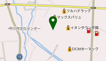 たい夢平賀店の地図画像