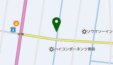 株式会社食創青森分室の地図画像