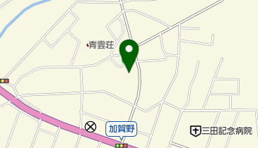 中津川学童保育クラブの地図画像