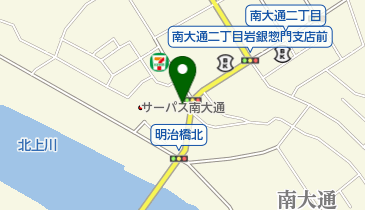 その動物病院の地図画像