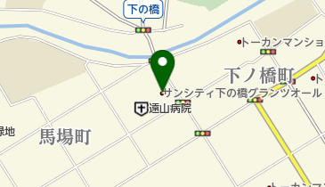 せせらぎ薬局の地図画像
