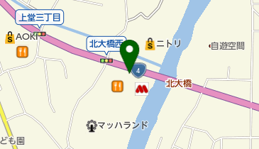ザ・ゴールド盛岡北店の地図画像