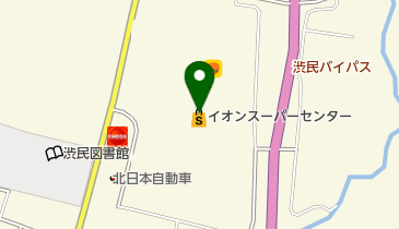 ばくだん焼本舗イオン盛岡渋民店の地図画像