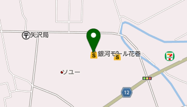 アンジュ 銀河モール花巻店の地図画像