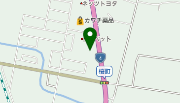 さくらデイサービスの地図画像