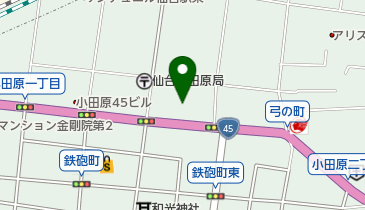 スピリチュアルボランティア仙台センターの地図画像