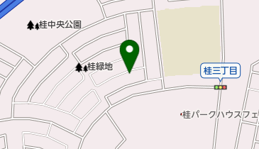あすなろ珠算・暗算スクール桂・桜ヶ丘教室の地図画像