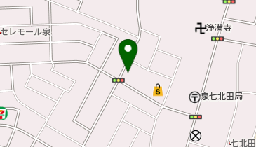 リアルムーン仙台泉店の地図画像